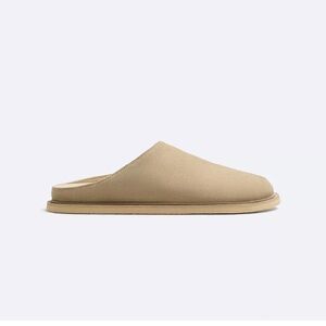 ZARA NWT Stylish Tan Clogs